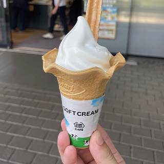 ソフトクリームの写真