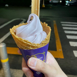 ソフトクリームの写真