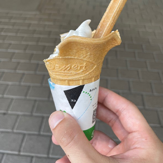 ソフトクリームのNG写真