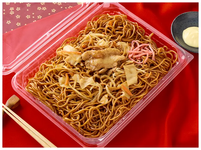 ソース焼そば(マヨネーズ付)の画像