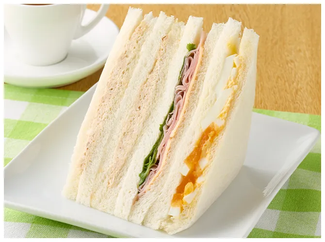 3種のミックスサンドの画像