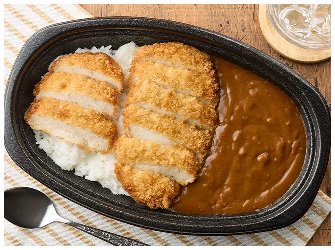 三元豚ロースのカツカレーの画像