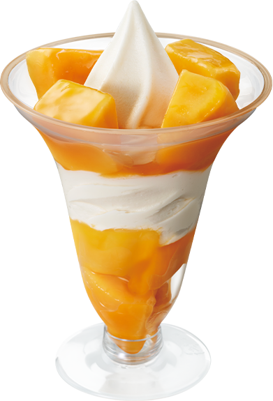 完熟アップルマンゴーパフェの画像