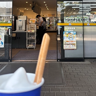 ソフトクリームのNG写真