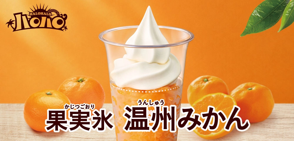 ハロハロ 果実氷温州みかん