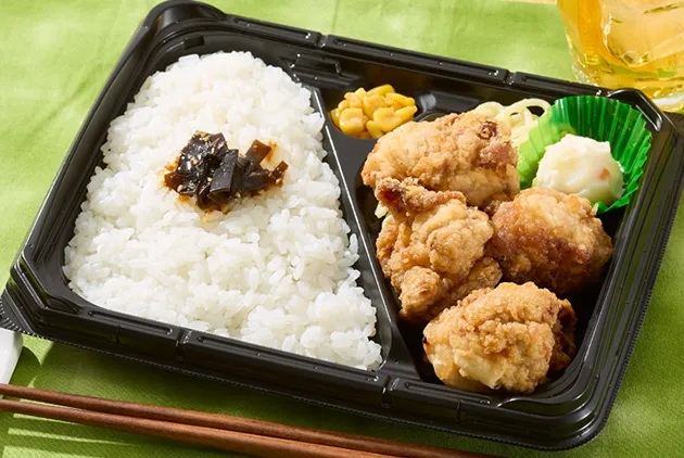 ザンギ弁当の画像