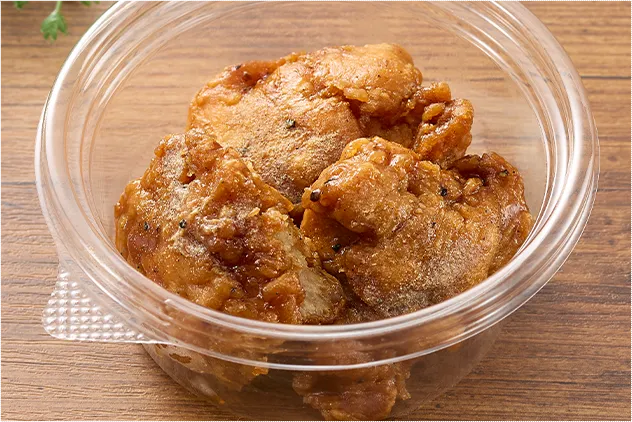 冷たいまま食べる甘辛鶏唐揚の画像