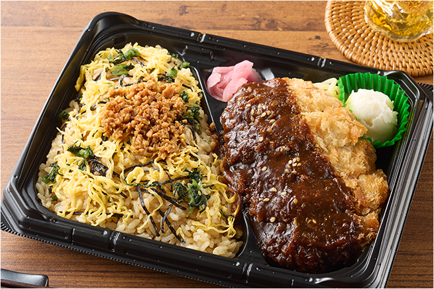 みそロースとんかつ弁当の画像