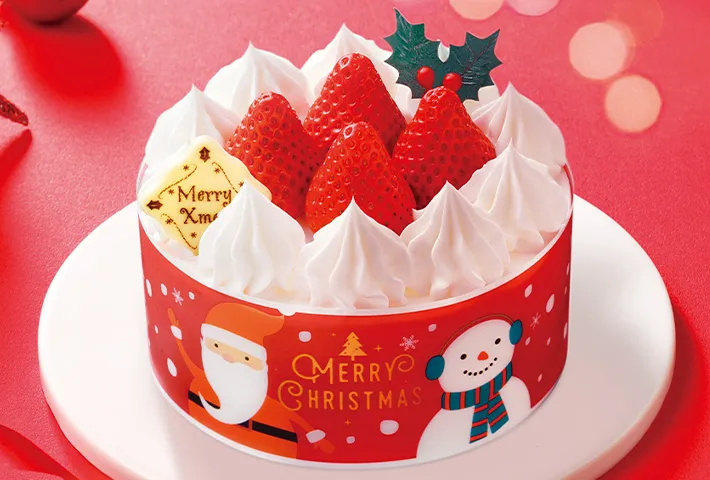 クリスマス 生ケーキ 4号の画像