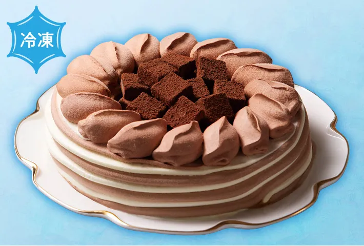 生チョコアイス デコレーションの画像
