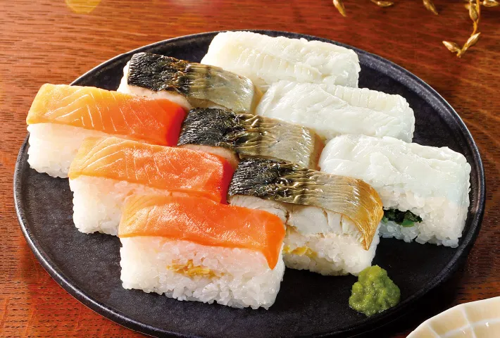 クリスマス押寿司セットの画像