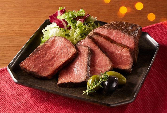 直火焼ローストビーフの画像