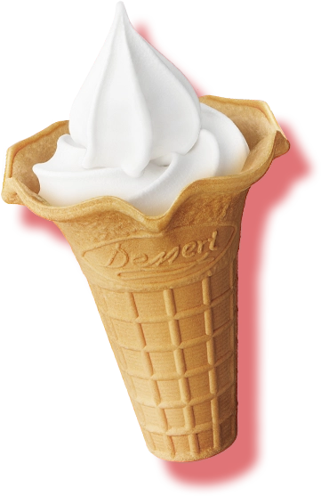 ソフトクリームの画像