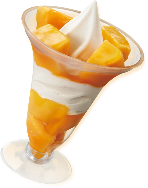 完熟アップルマンゴーパフェの画像