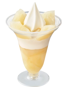 芳醇洋梨パフェの画像