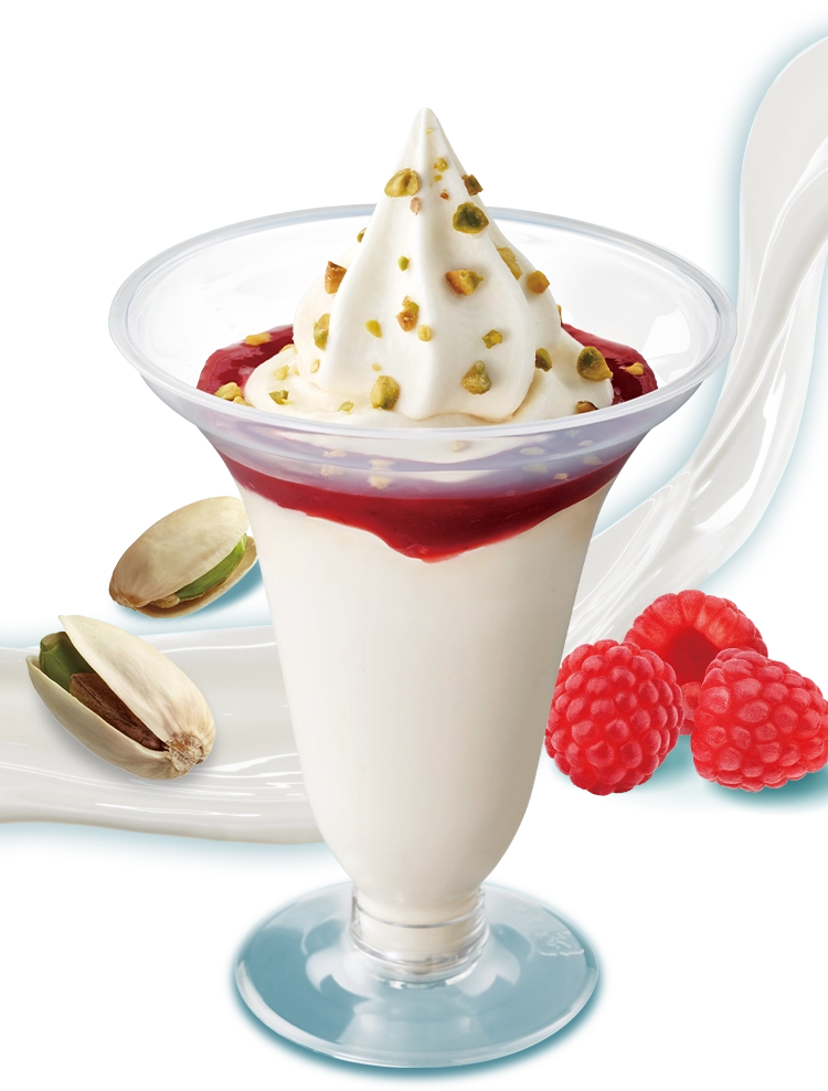 北海道ミルクプリンパフェのイメージ画像