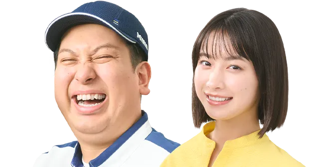 レインボーたかおと藤﨑ゆみあの画像