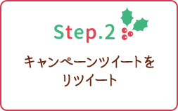 step2 キャンペーンツイートをリツイート